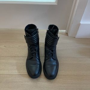 Aquatalia combat boots
